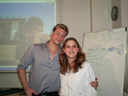 et voila c� ma ptite amie  myriam avec dunk a paris